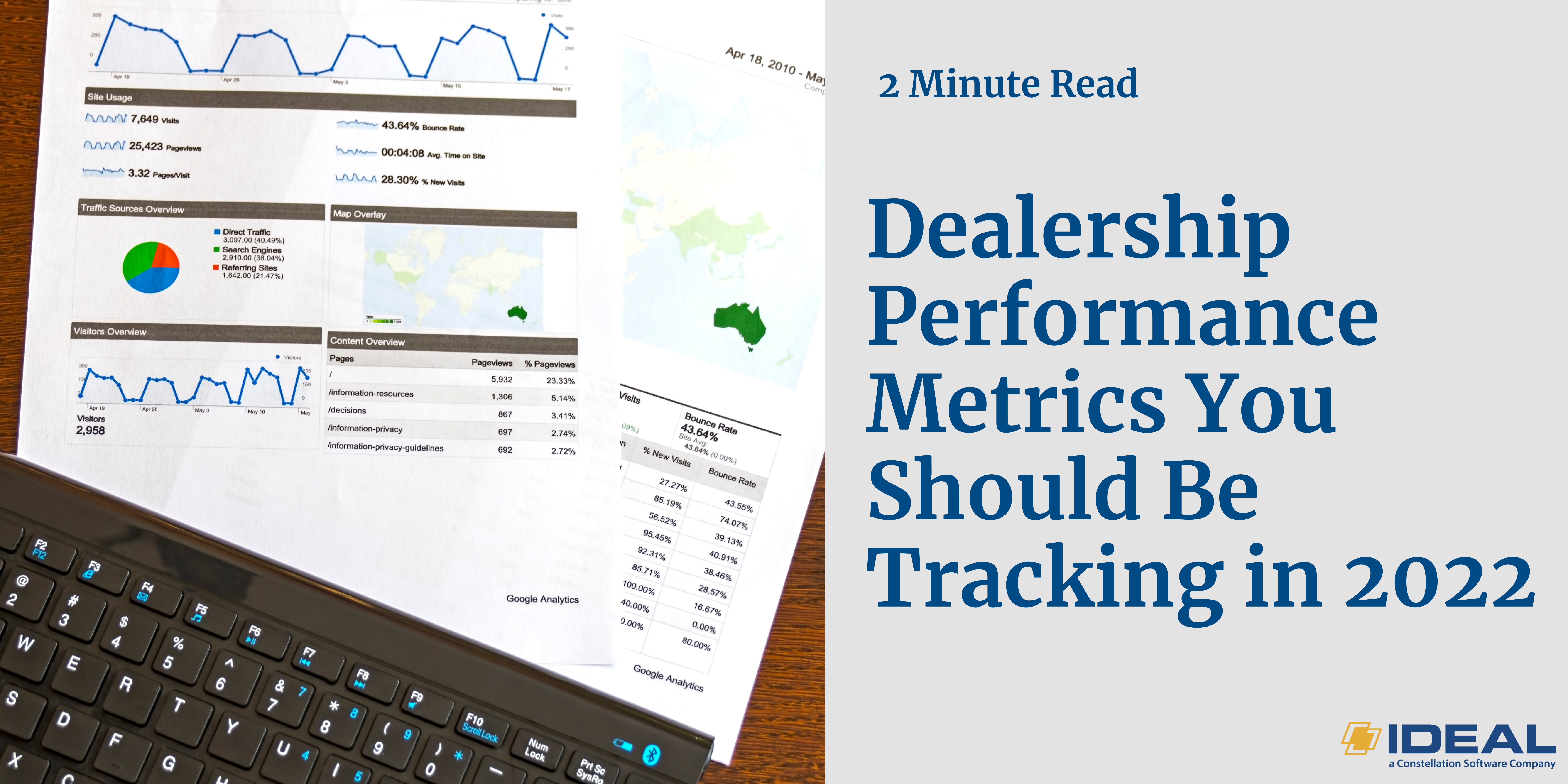 Dealership Performance Metrics You Should Be Tracking in 2022